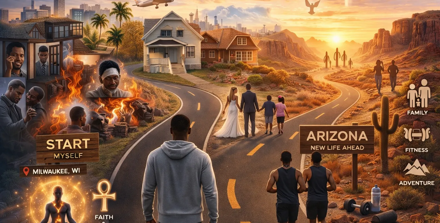 Journey from Milwaukee to a new life in Arizona.